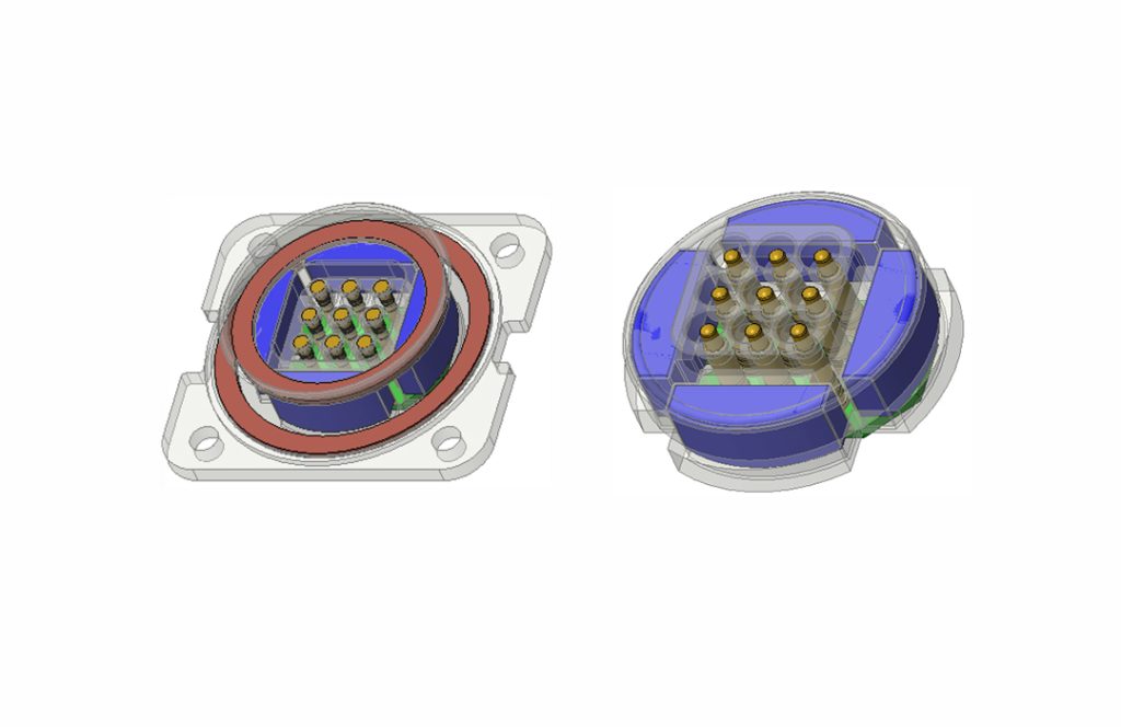 機(jī)器人磁吸Pogo Pin連接器，磁吸充電組件